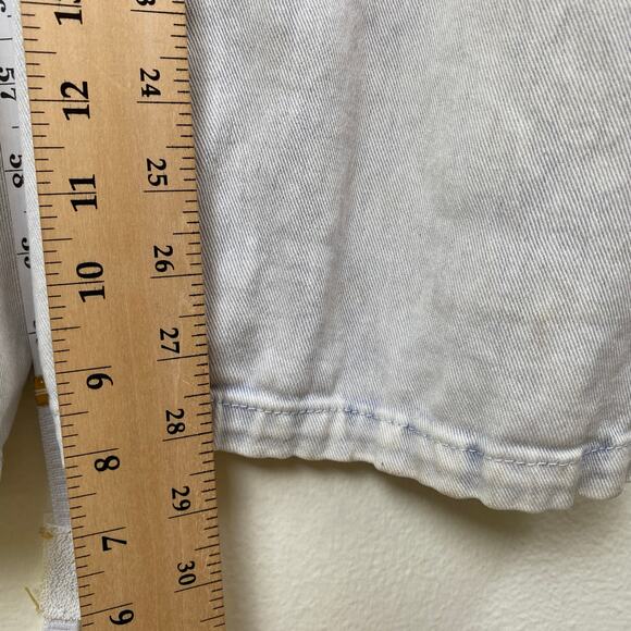 Faherty Blythe Jumpsuit Size M Light Indigo Blue Organic Cotton Utility Field - Picture 15 of 16